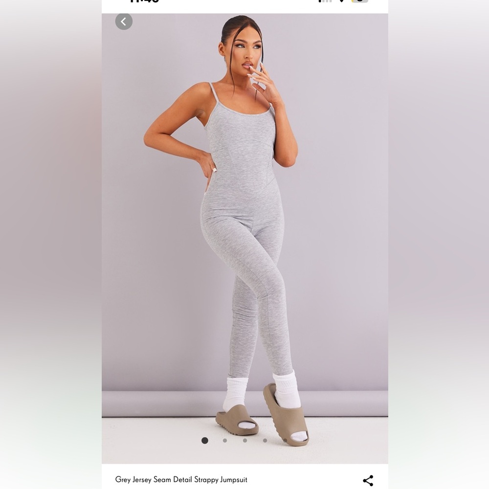 Grey jumpsuit never worn